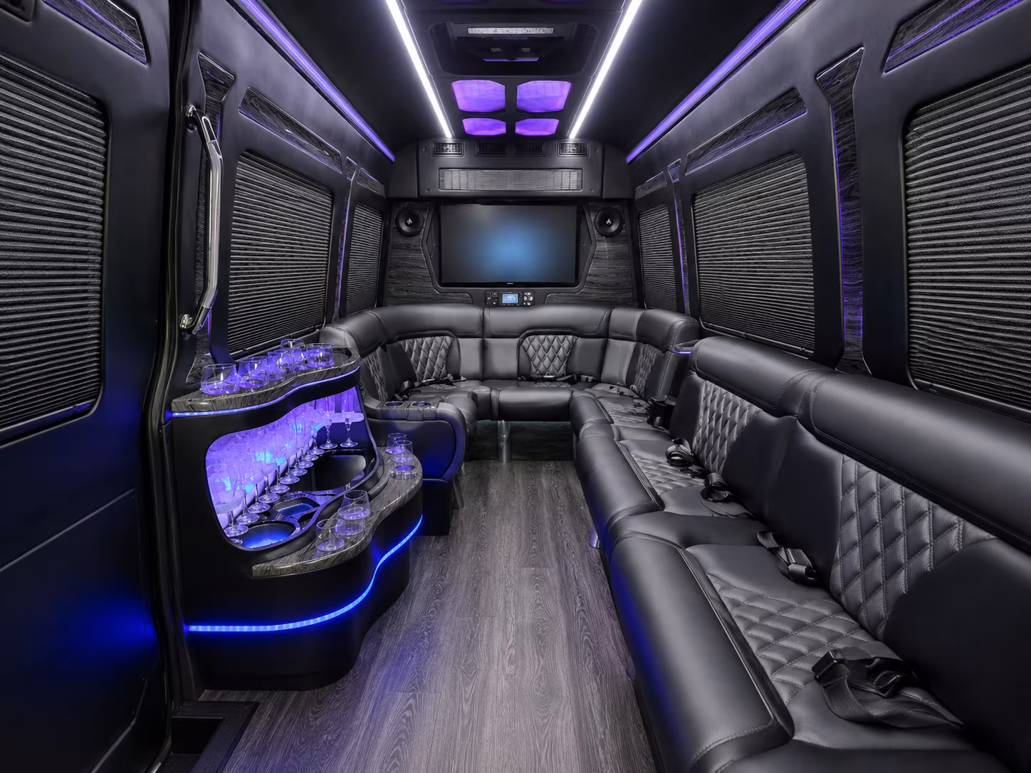 edinburg airport transportation onboard seating