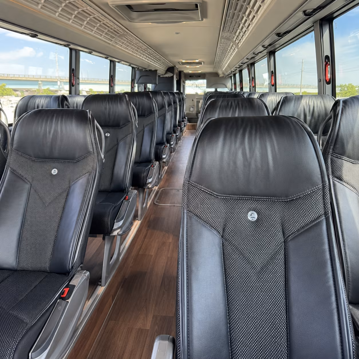edinburg long distance transportation onboard seating