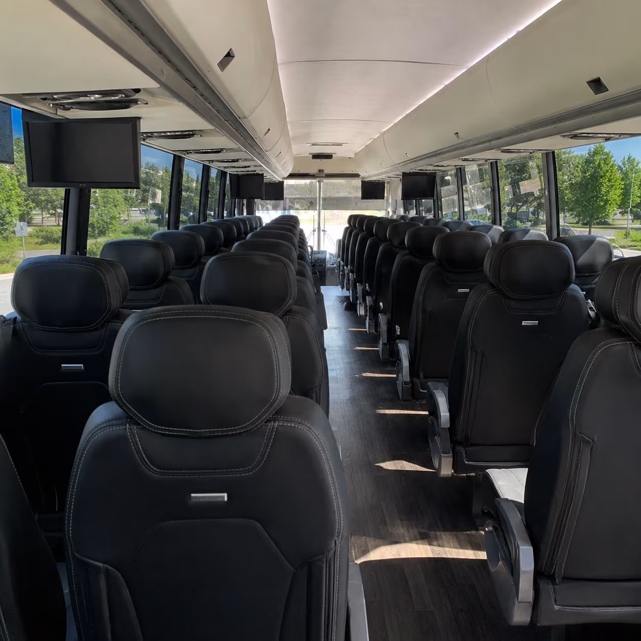 edinburg sporting event transportation onboard seating