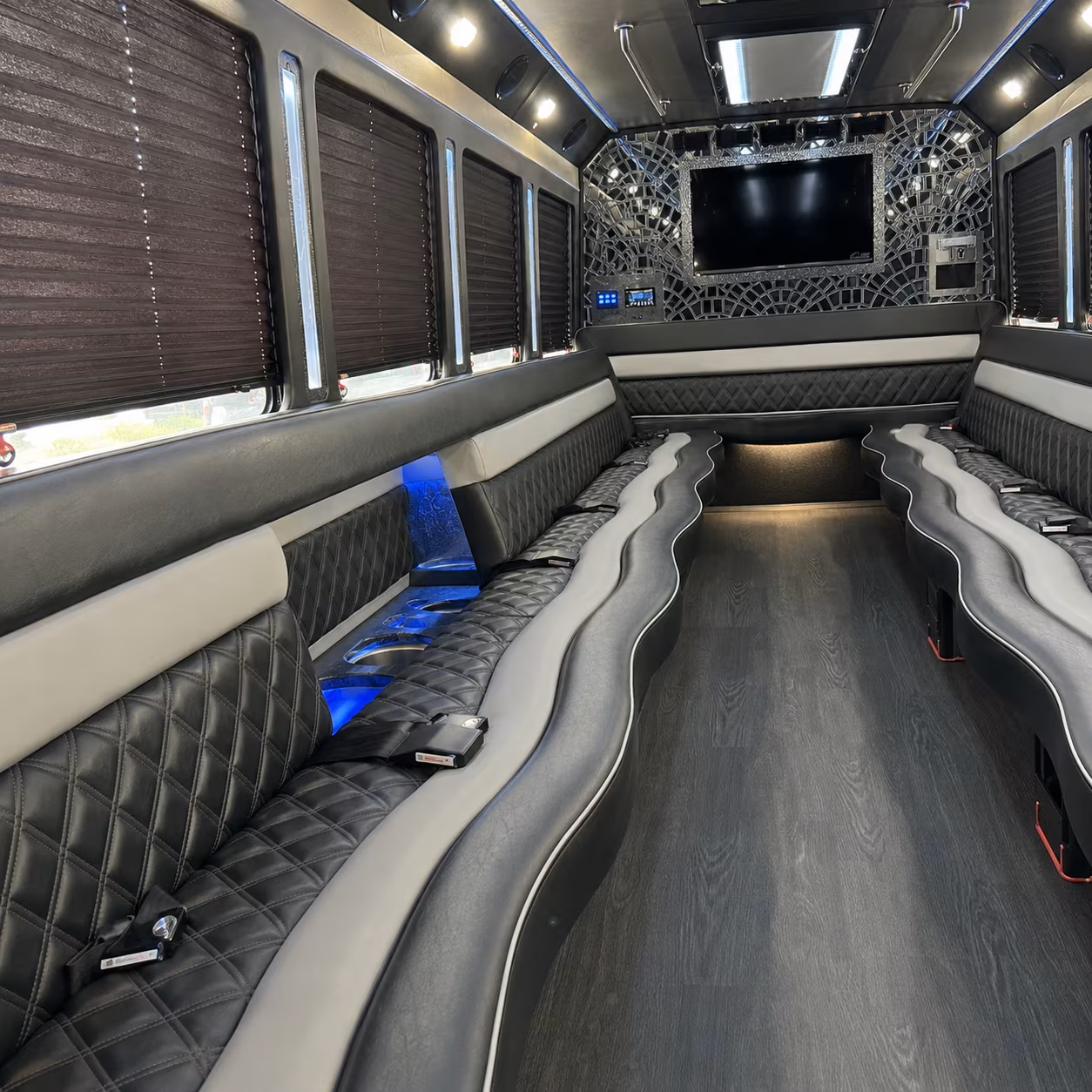 party buses ready for prom night across the rio grande valley